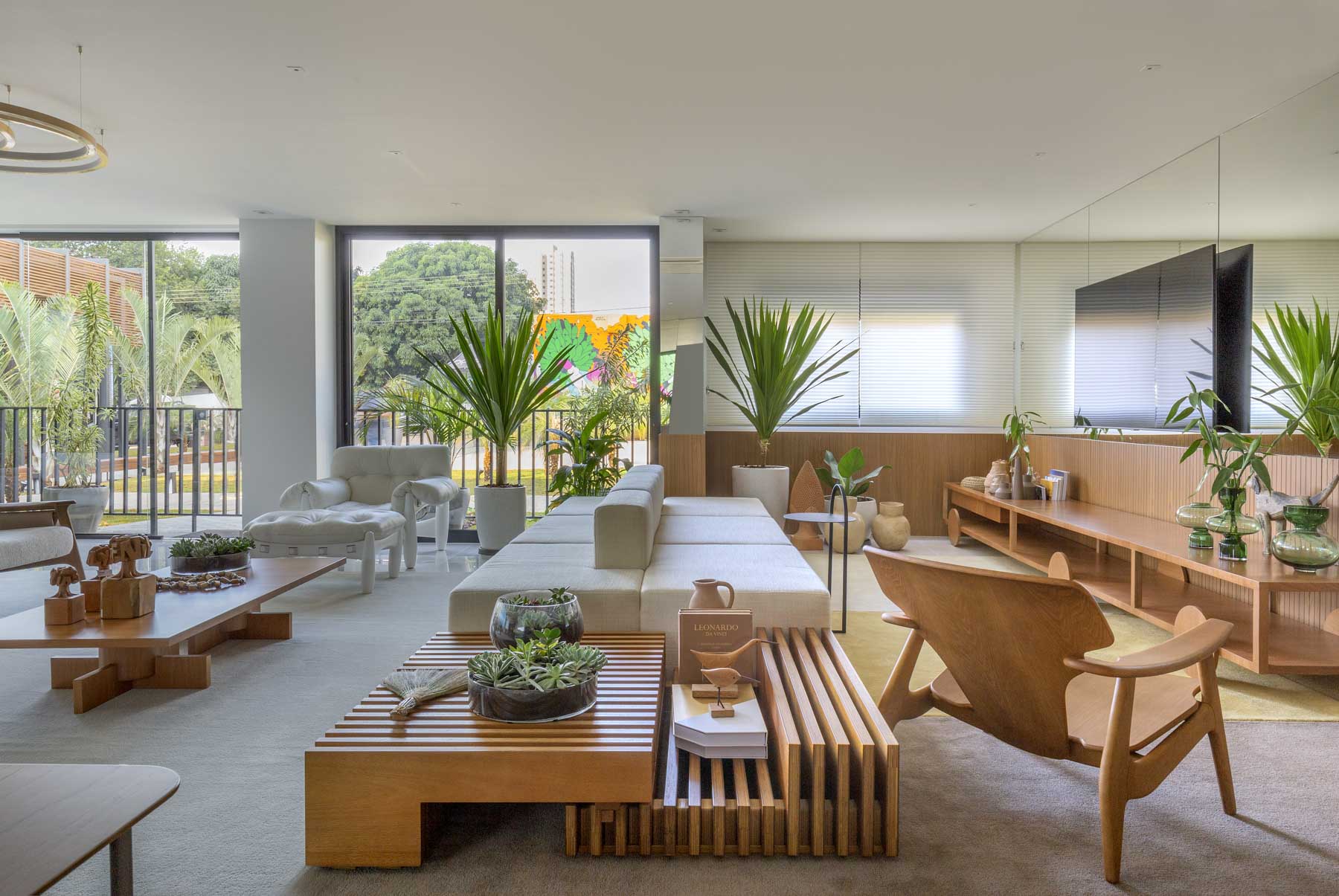 MESA DE CENTRO CRUZ RETANGULAR