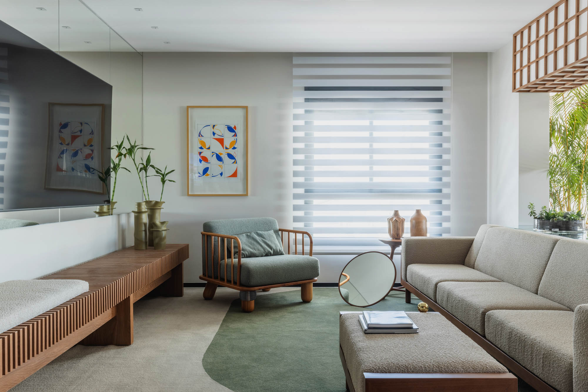 POLTRONA PARA SER FELIZ 01 E SOFA BRASILEIRINHO