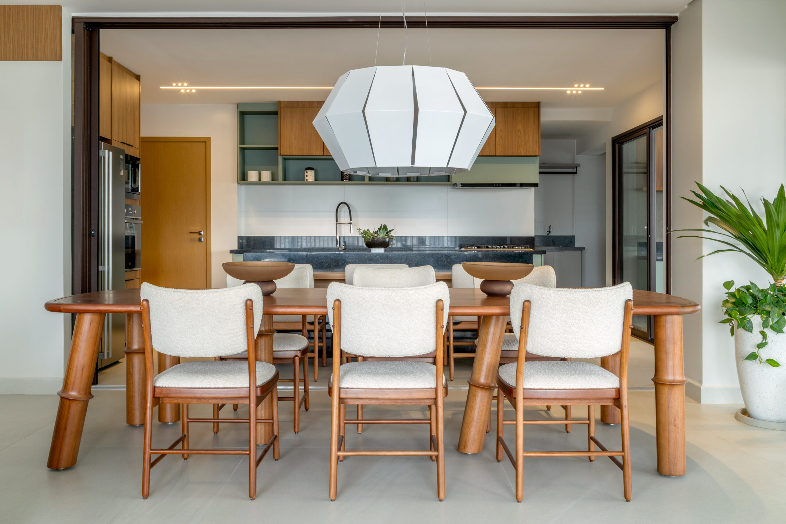 MESA BAMBU RETANGULAR