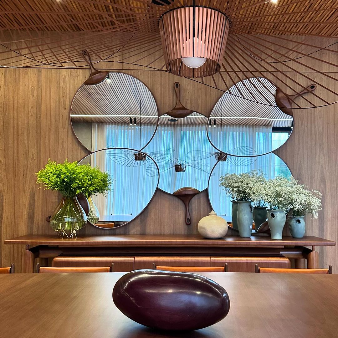 ESPELHO CHUVA COMPOSIÇÃO 5 ESPELHOS