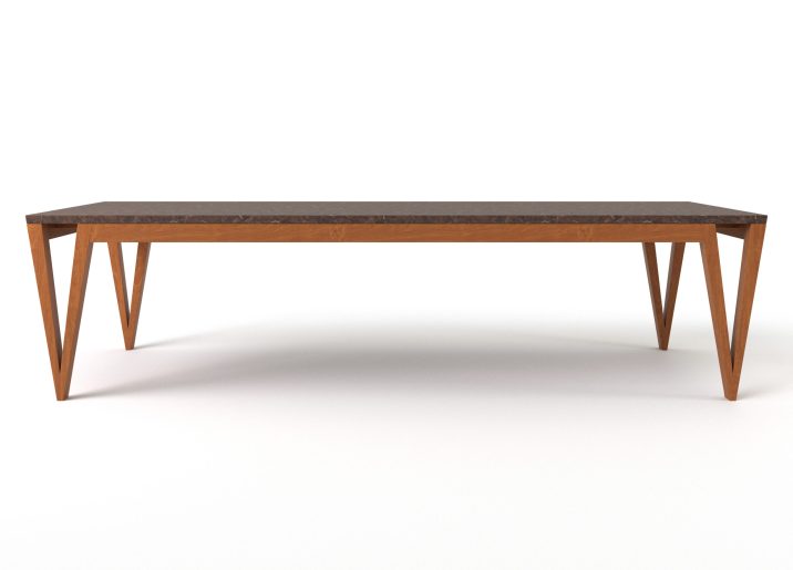 BASE PARA MESA DE JANTAR MADRID 300X120_FRONTAL
