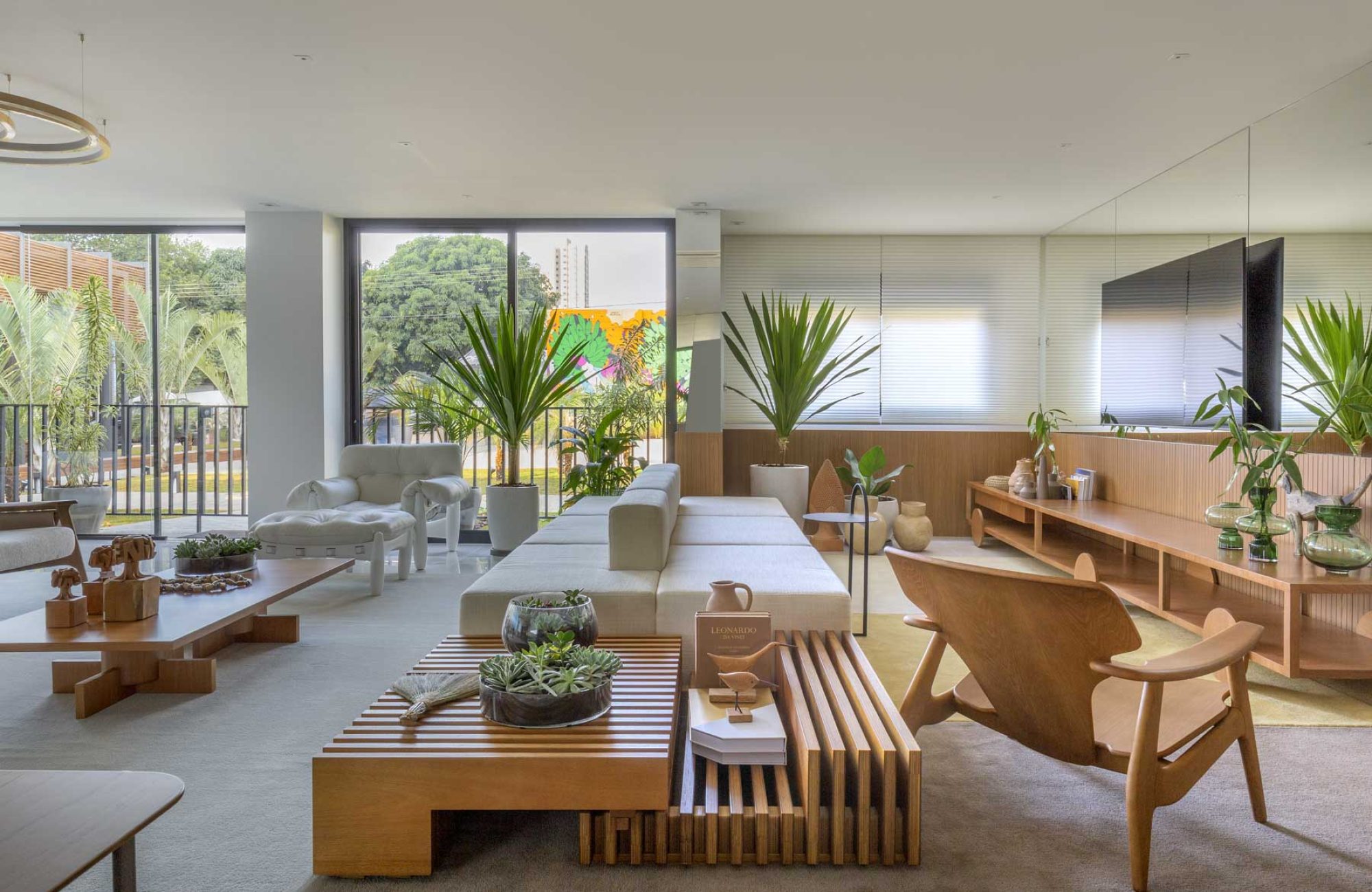 MESA DE CENTRO CRUZ RETANGULAR