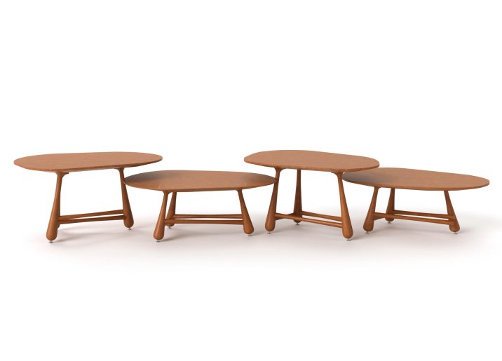 MESA DE CENTRO GOTA DESLOCADA