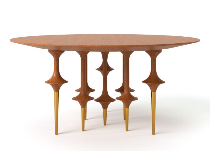 MESA DE JANTAR BAILARINA D160_FRONTAL