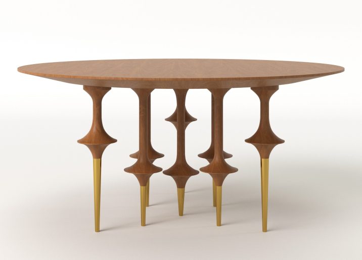 MESA DE JANTAR BAILARINA D160_FRONTAL