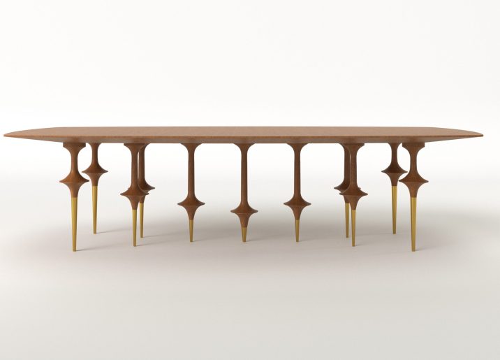MESA DE JANTAR BAILARINA RETANGULAR 300CM_FRONTAL