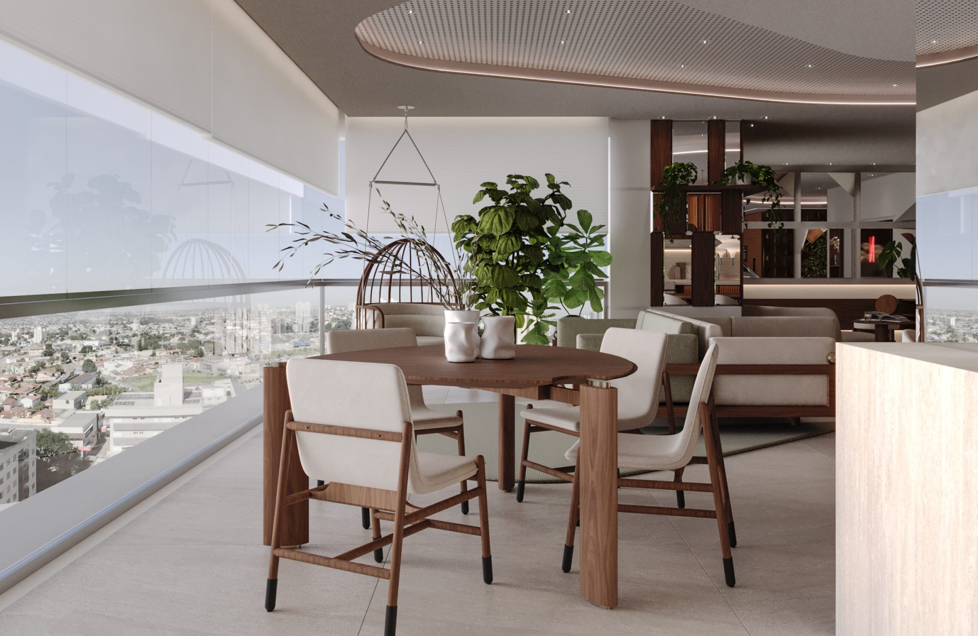 MESA DE JANTAR JAQUELINE TRIANGULAR E CADEIRA RITINHA