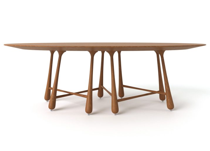 MESA JANTAR OVAL 240CM