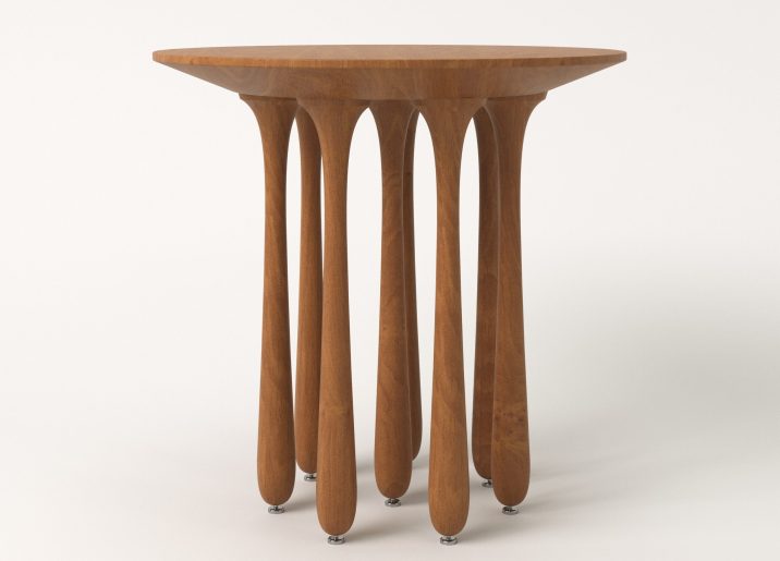 MESA LATERAL CHUVA Ø60 H58