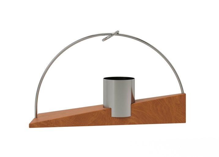 VASO DE FLOR TRIANGULAR_FRONTAL